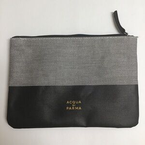 Acqua Di Parma for Air Canada Zip Pouch Amenity Toiletry Bag Travel Case EMPTY
